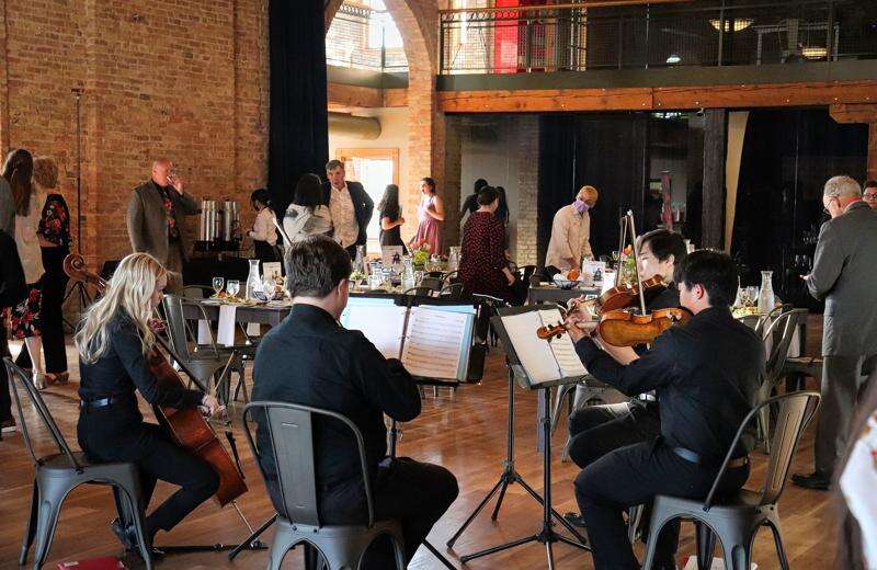 EYSO members perform at Copper Fox (2022)