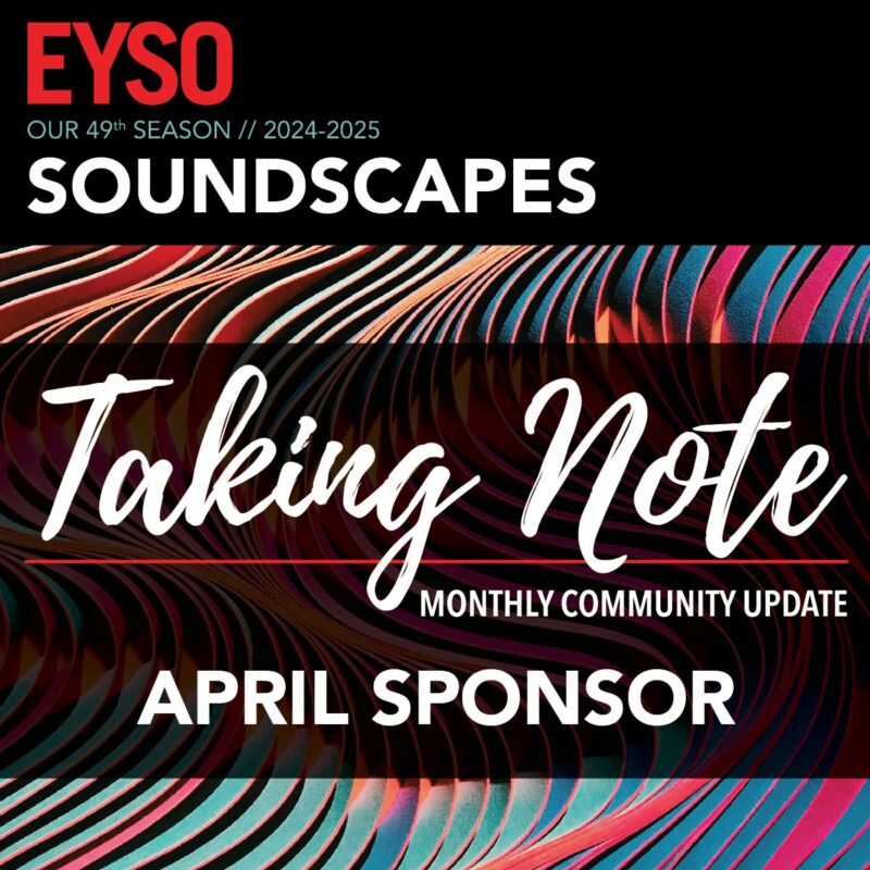 Taking Note April 2025 Sponsor