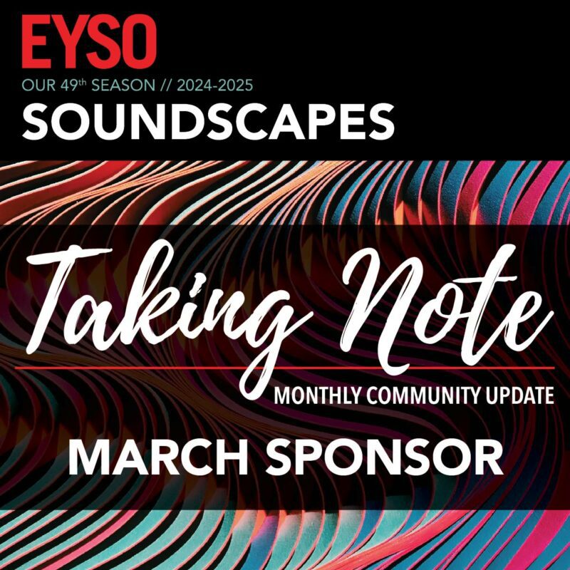 Taking Note March 2025 Sponsor